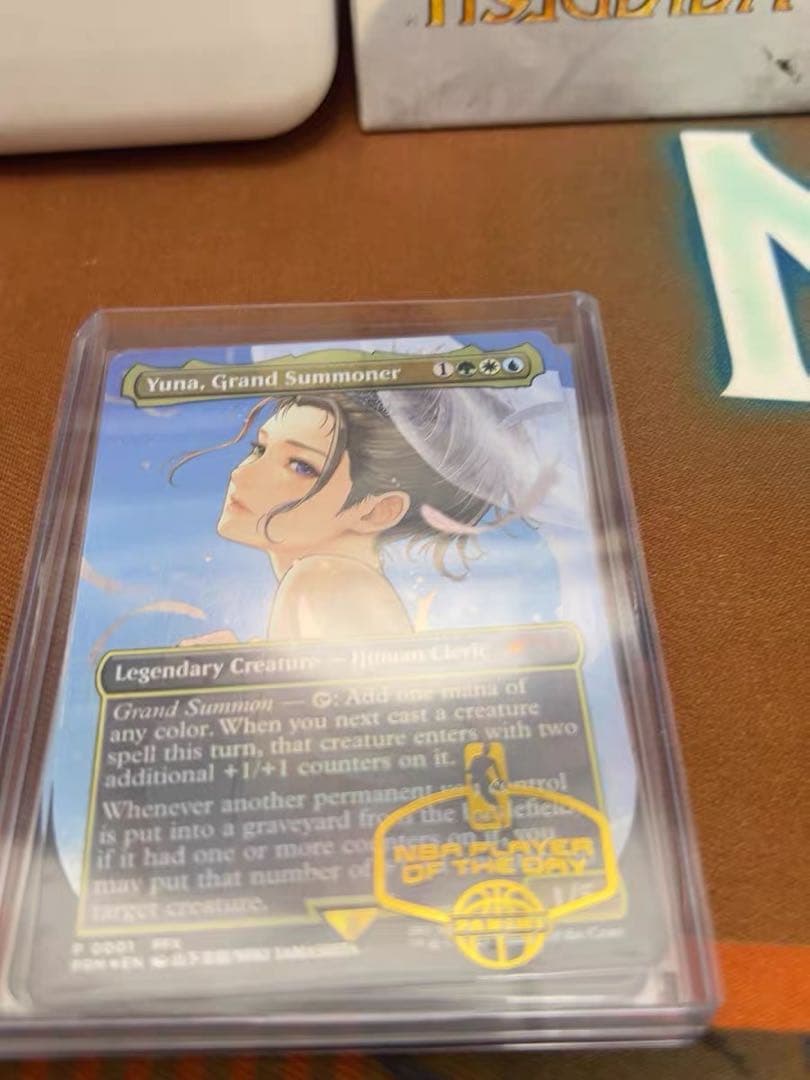 ショボン　2枚　大召喚士、ユウナ　コマンダーリーグ　プロモ　英語版