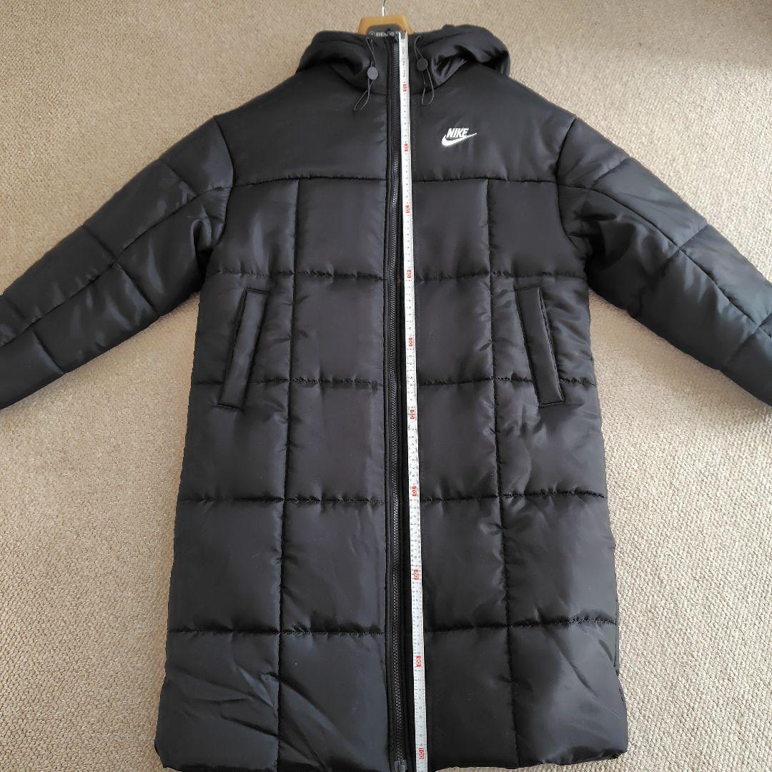 Nike ブラック ダウンジャケット Lサイズ　ナイキベンチコート