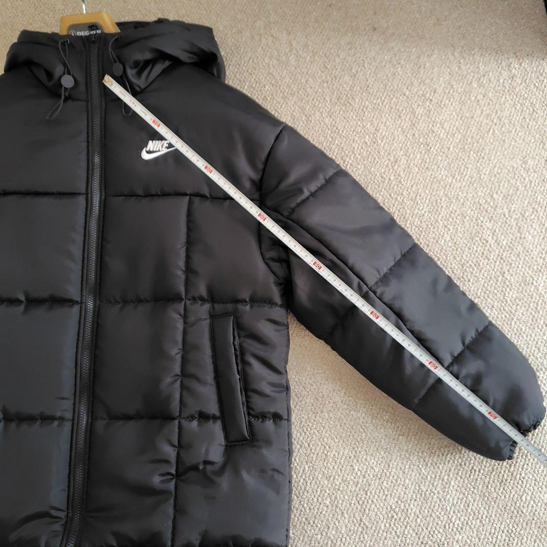 Nike ブラック ダウンジャケット Lサイズ　ナイキベンチコート