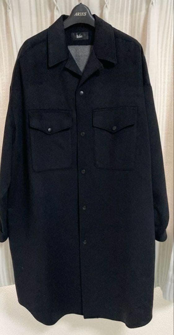 DN　セール中　THE RERACS 20AW ロングCPO 黒