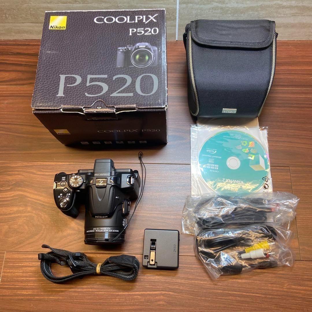 Nikon coolpix P520 ブラック デジカメ 2730