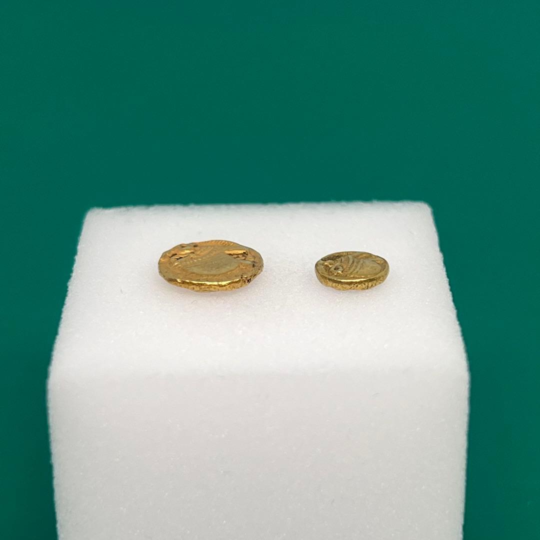 ファナム金貨（2ファナム）0.74ｇ 、ファナム金貨 035g No.2095