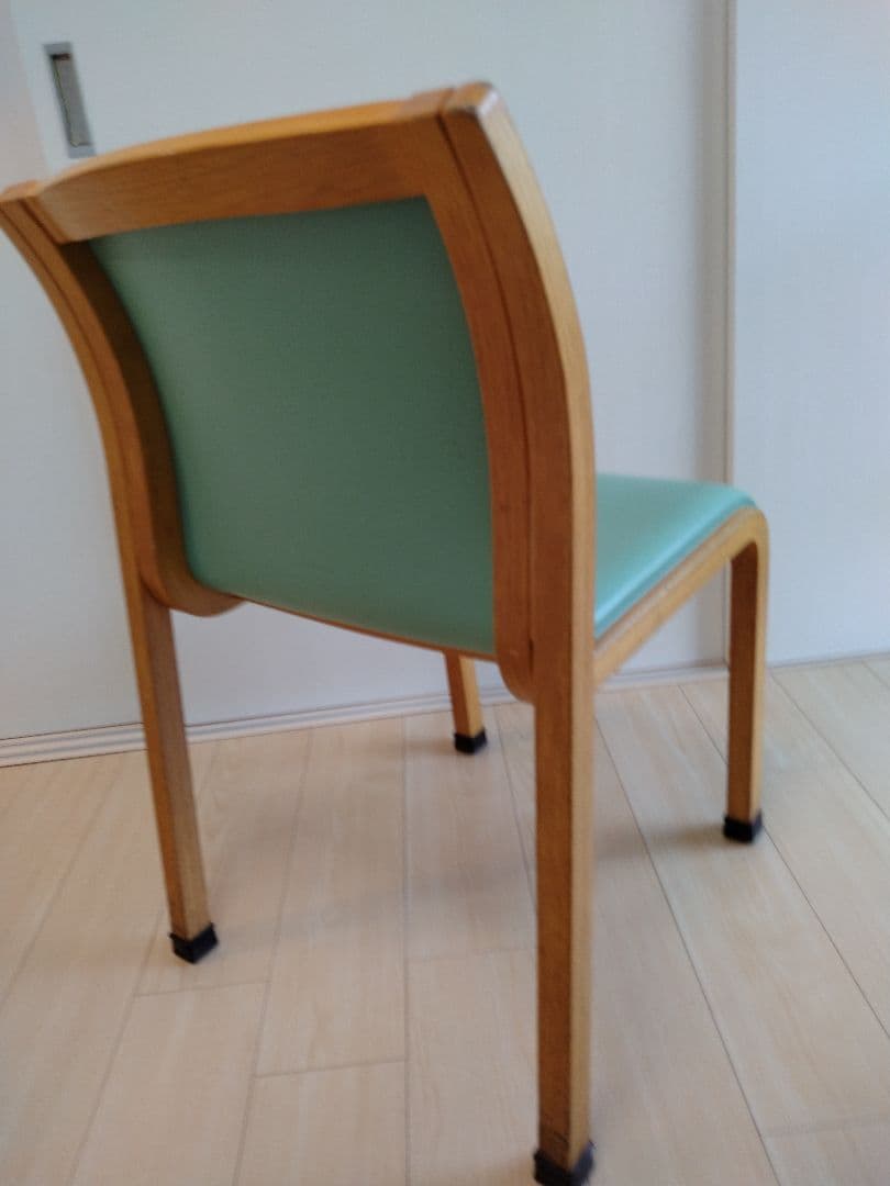 キッチンテーブル 天童木工、ダイニングチェア２脚セット