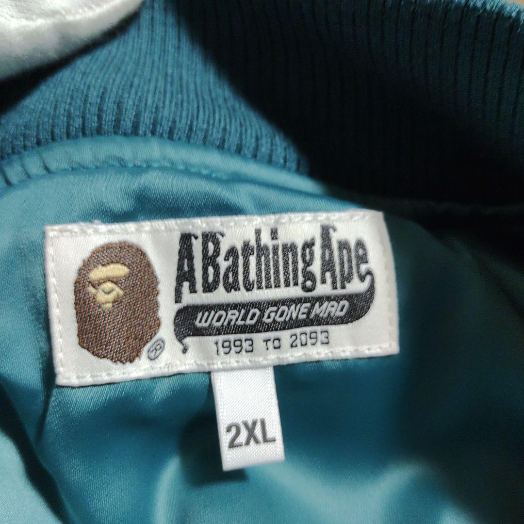【美品】アベイシングエイプ　スカジャン　2XL　刺繍　JAPAN