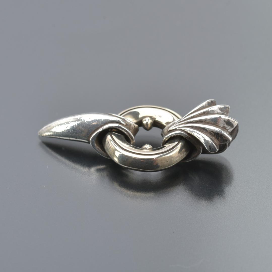 磨き済/良品 ライオンハート ファングドペンダントトップ SV/950 シルバー