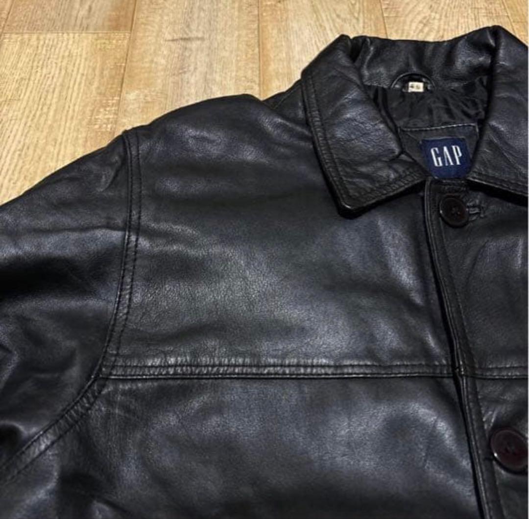 カーコート　フェイクレザー　GAP OLD GAP 野村訓市