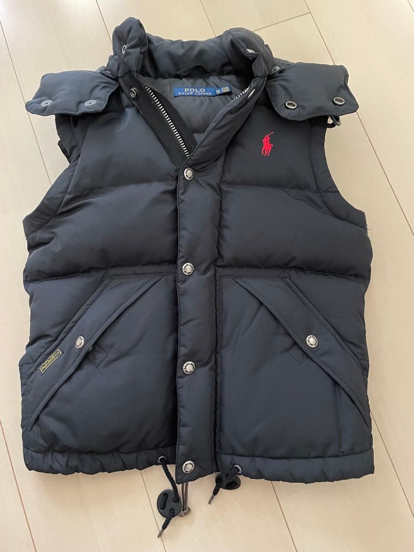POLO RALPH LAUREN ダウンベスト黒