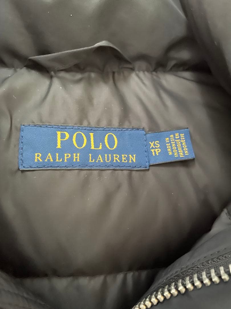 POLO RALPH LAUREN ダウンベスト黒