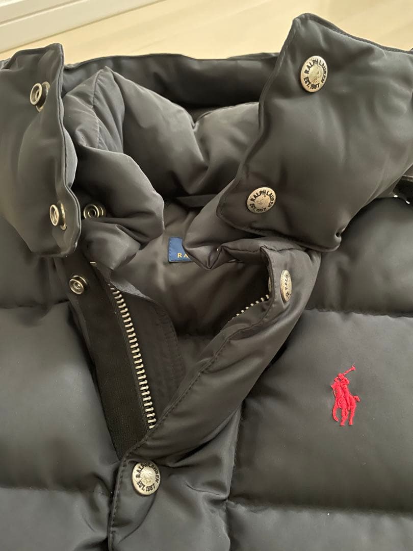 POLO RALPH LAUREN ダウンベスト黒