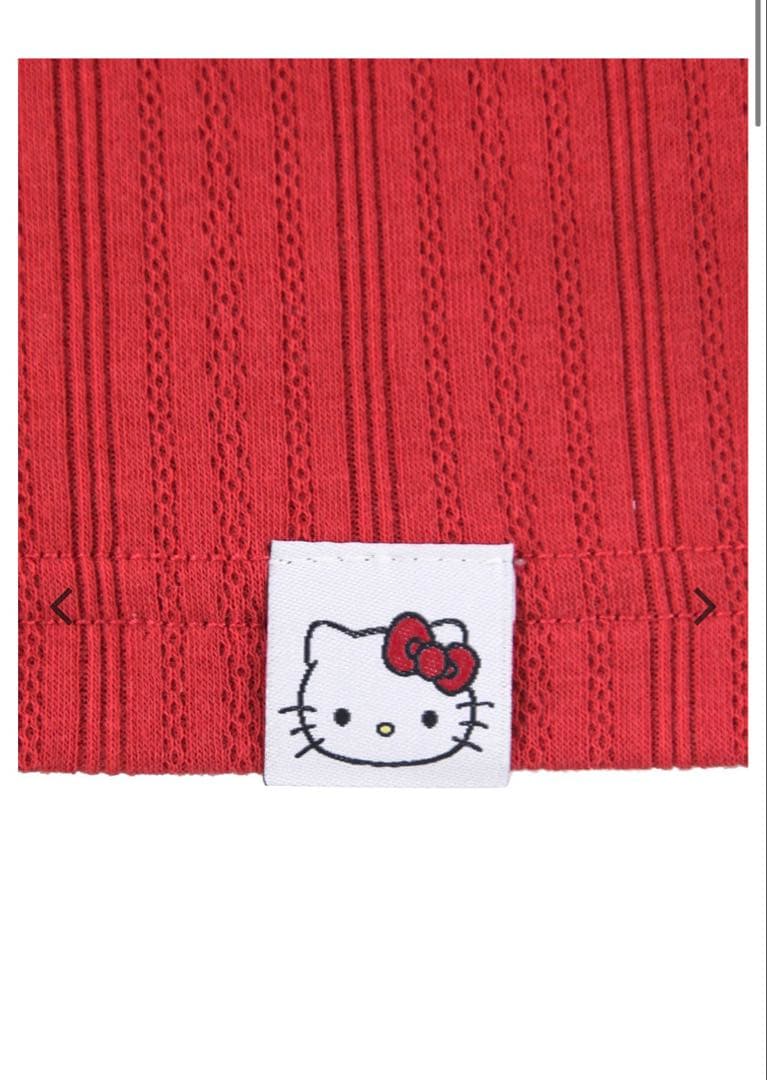 サンリオ×アリシアスタン　新品未使用タグ付き　キャミソール　レッド