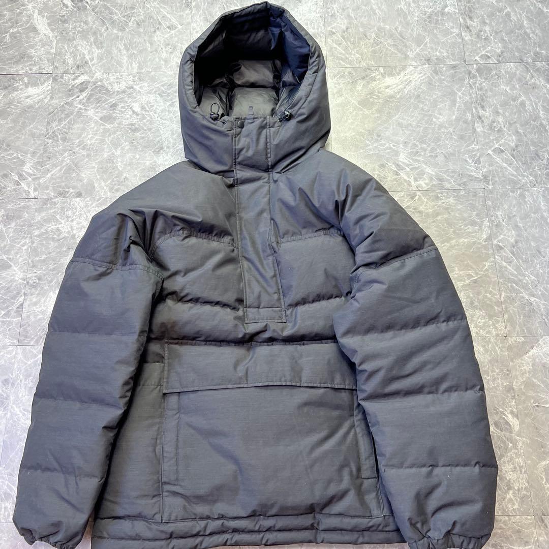 スノーピーク　焚き火スペック　ダウンジャケット　L 黒　アノラック　down