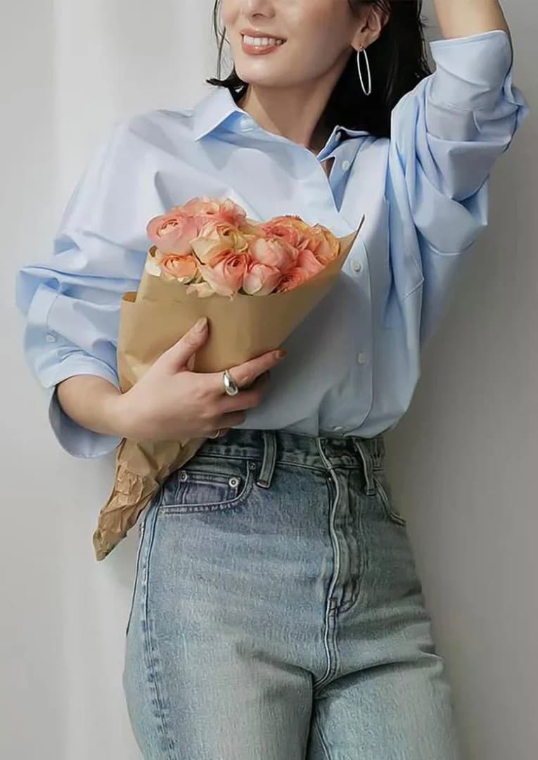 anuans スタンダードシャツ　sax