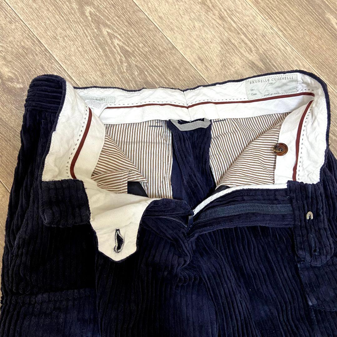 【美品】ブルネロクチネリ　コーデュロイ　レジャーフィット　ズボン