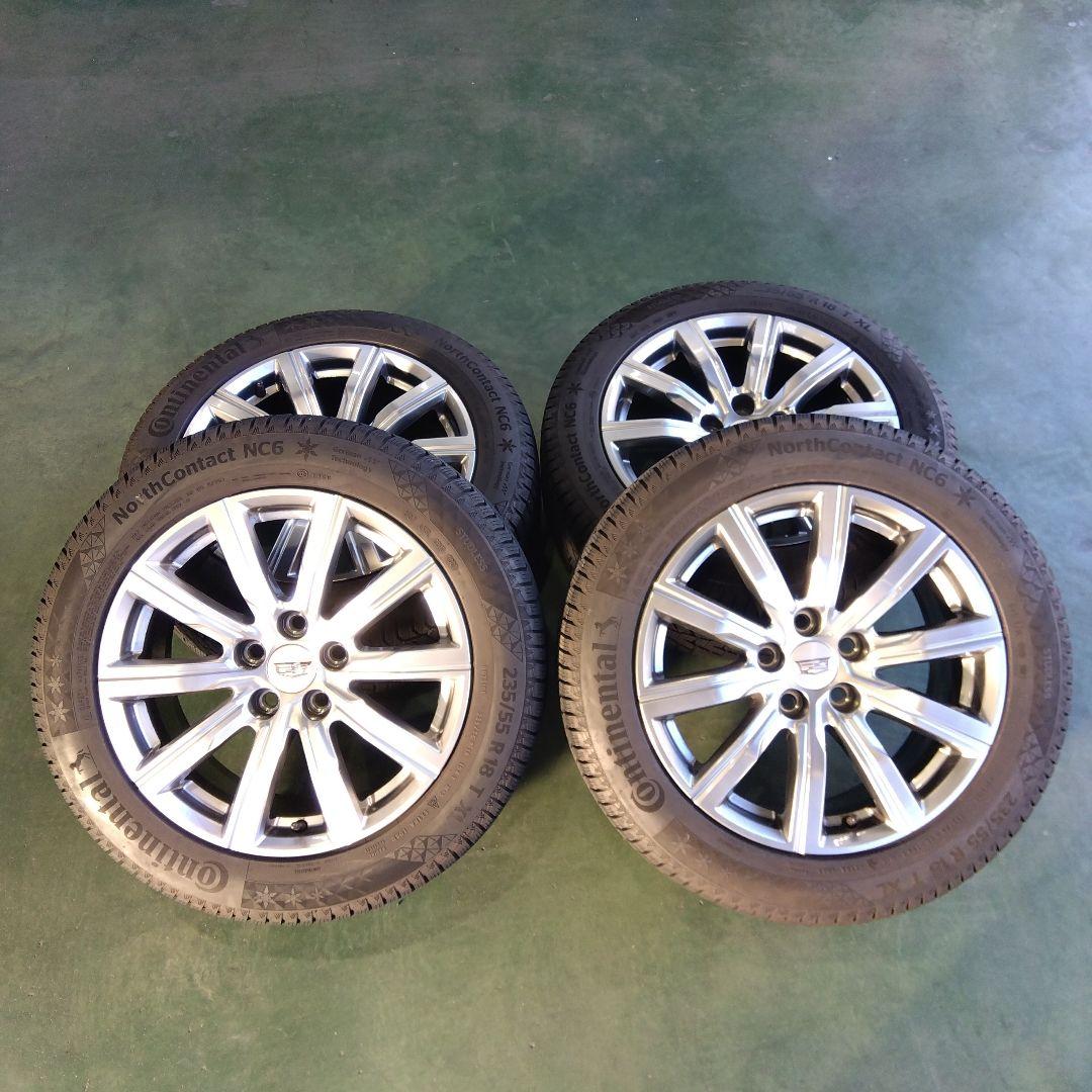 キャデラック　XT4 スタッドレスタイヤ・ホイールセット 235/55R18