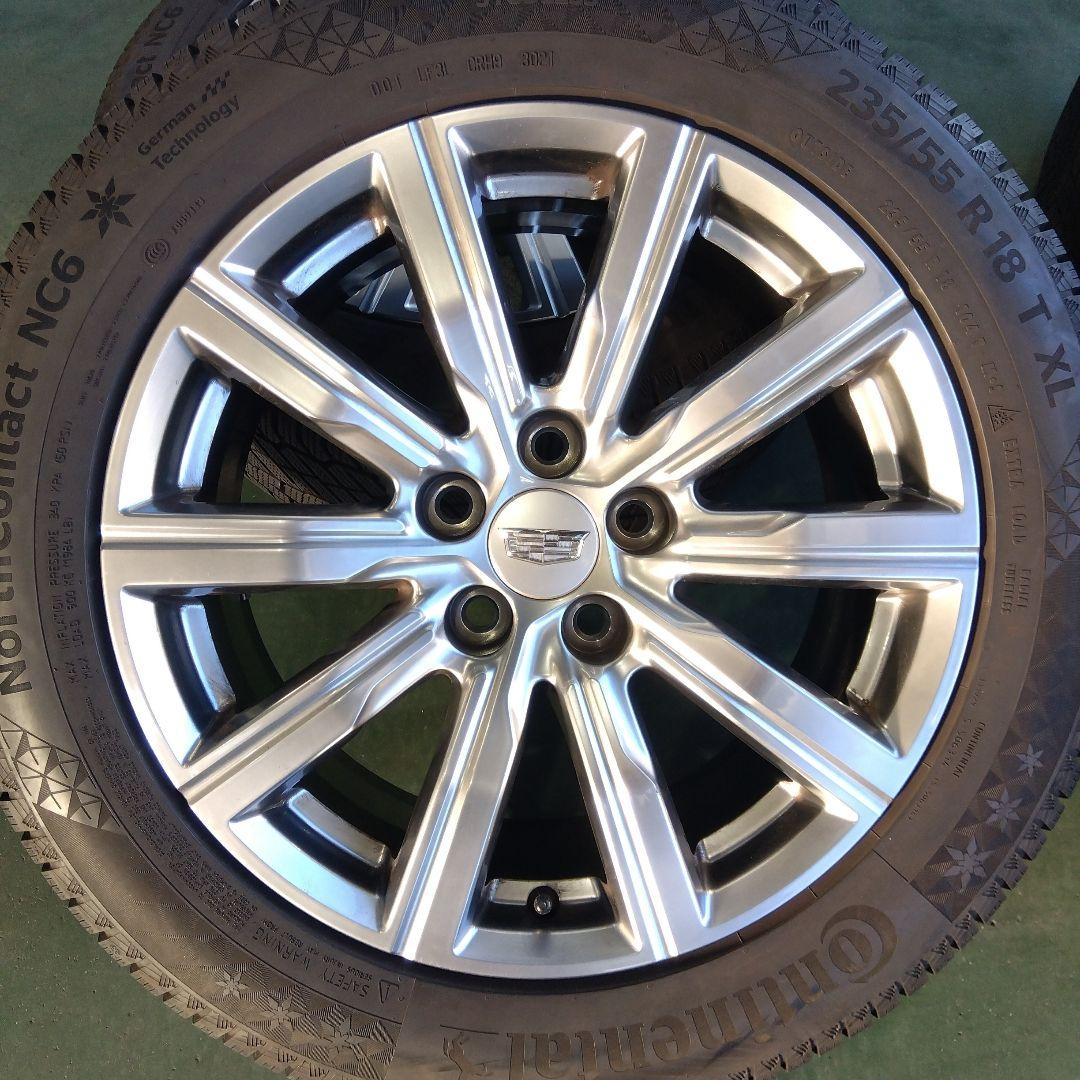 キャデラック　XT4 スタッドレスタイヤ・ホイールセット 235/55R18