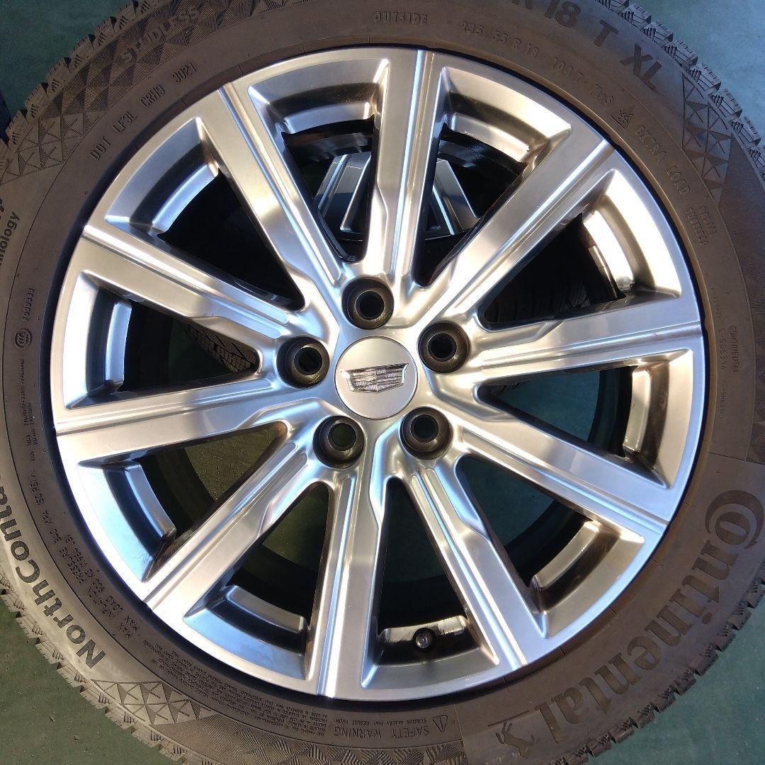 キャデラック　XT4 スタッドレスタイヤ・ホイールセット 235/55R18