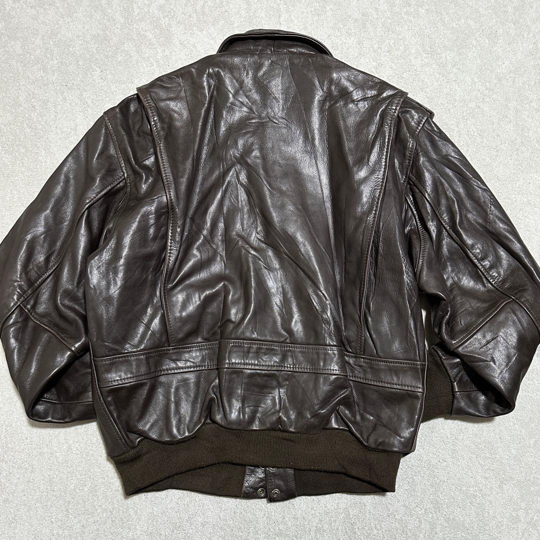 専用★希少✨B32 Redskins レザージャケット　ブラウン　茶色　短丈