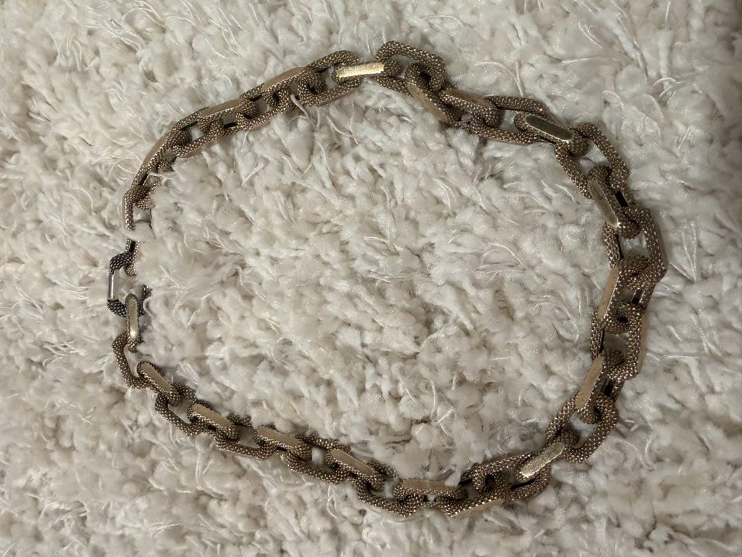 AmbushアンブッシュTEXTURE CHAIN NECKLACE GOLD