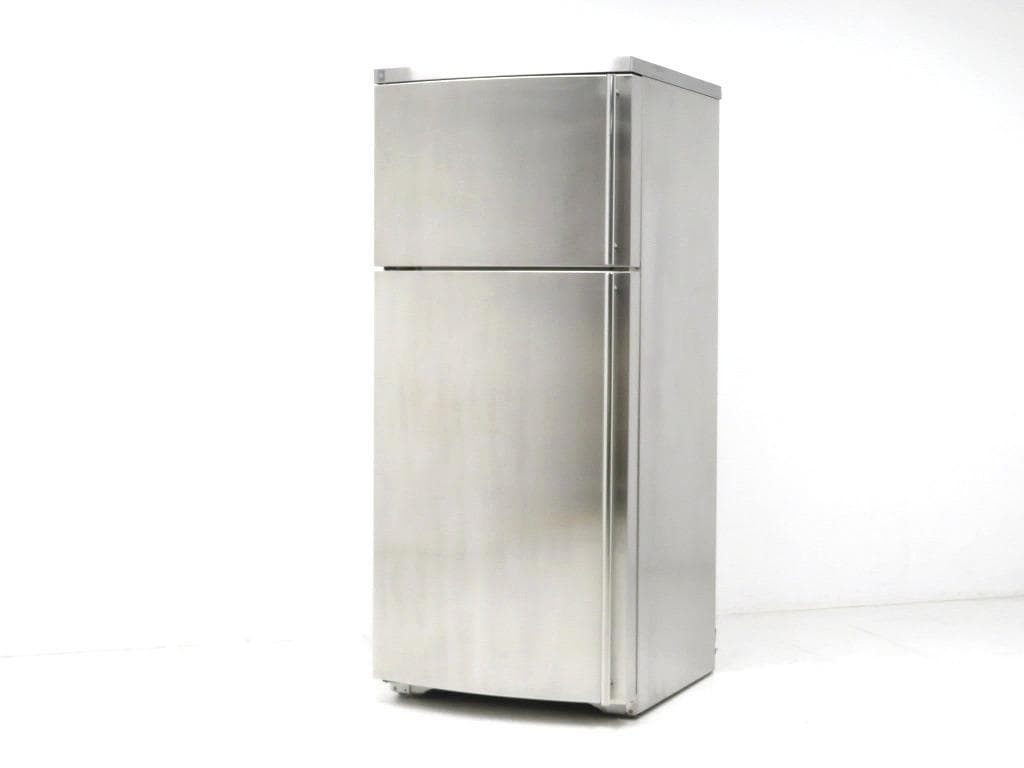 美品　GE　ステンレス　2ドア　大型　冷凍庫　冷蔵庫　モダン　高級