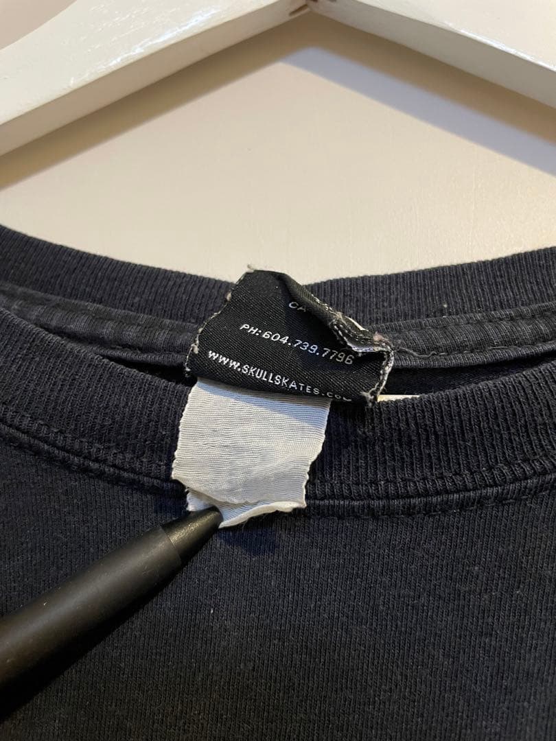 a　SKULLSKATES ロンT サイズM ビンテージ レア