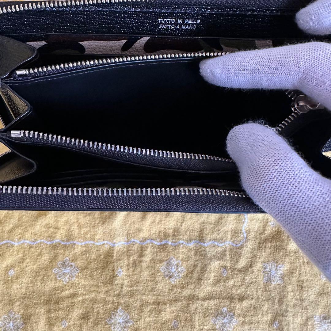 ラルコバレーノ / ラウンドジップ長財布 LA409GTCAMOKHA