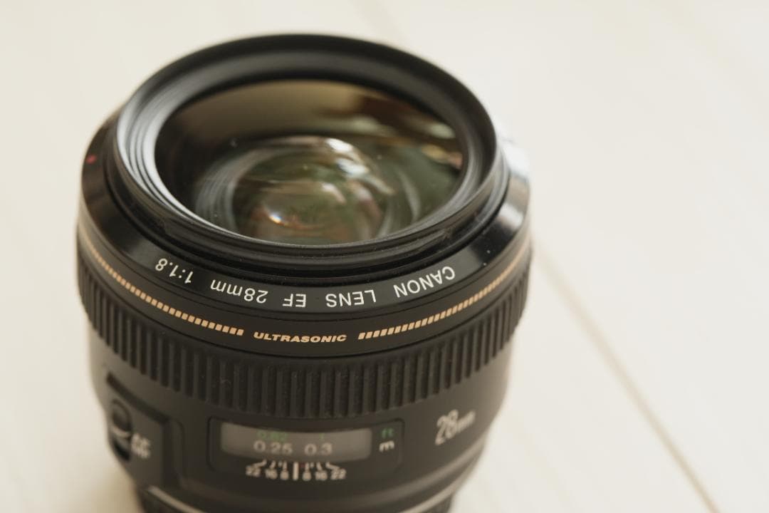 Canon EF 28mm f/1.8 USM レンズ