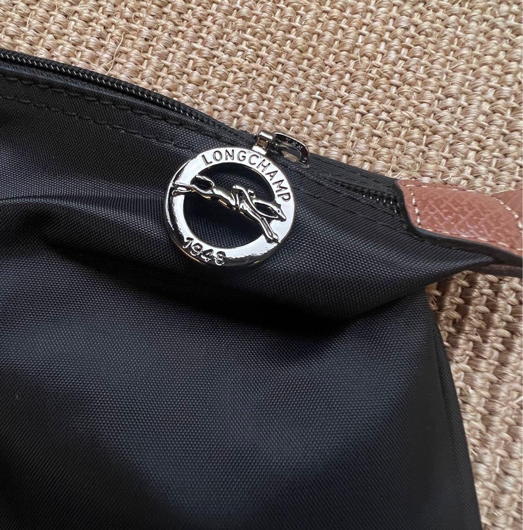 ロンシャン ルプリアージュ 拡張 大容量 ボストン 旅行　黒　ブラックhow