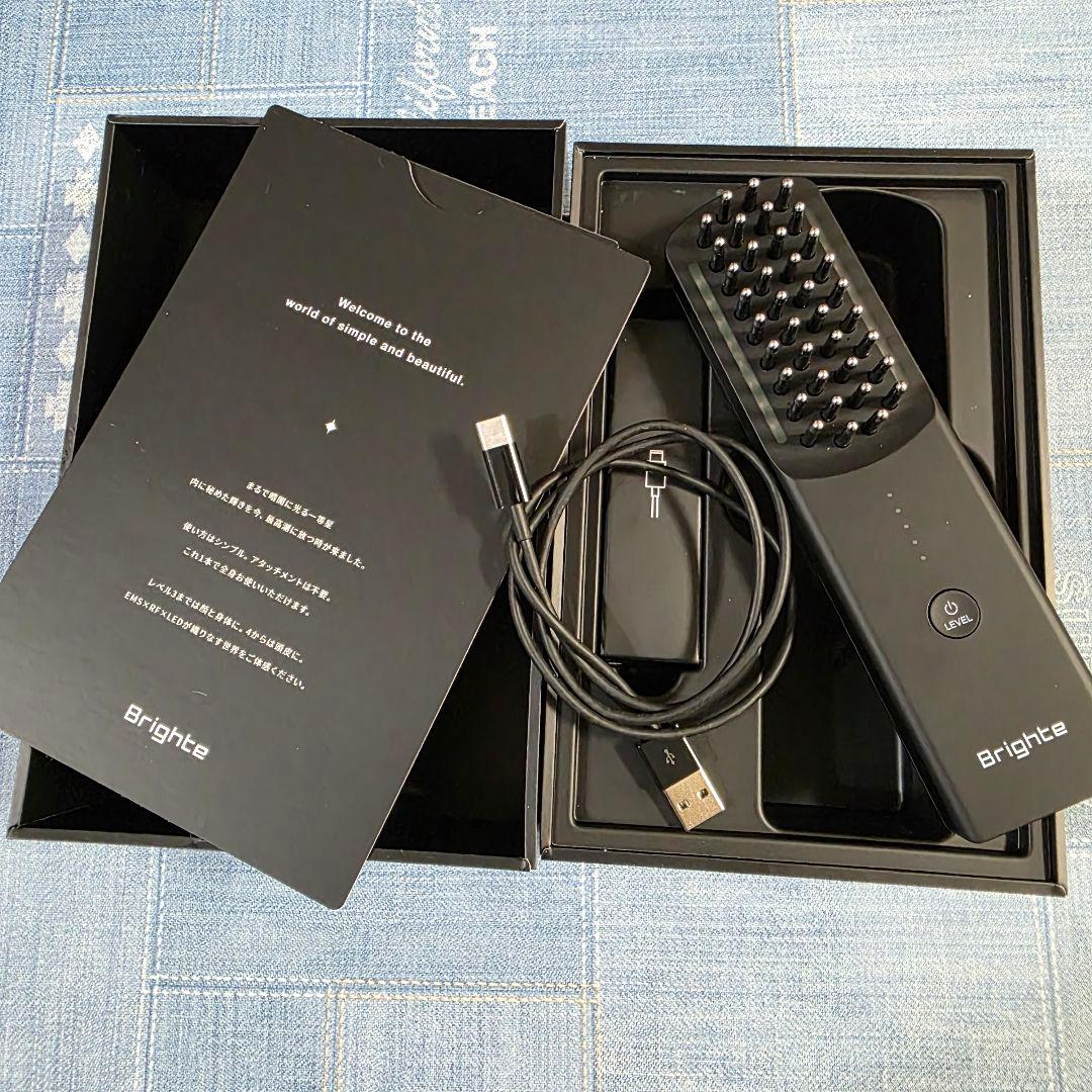 Brighte ELEKI BRUSH　　ローション &ハートブラシ付き