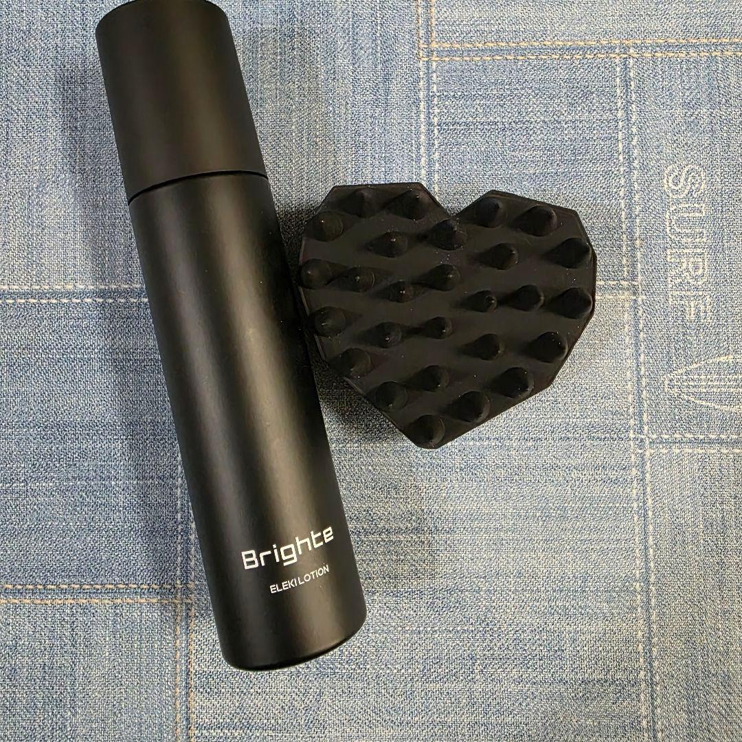 Brighte ELEKI BRUSH　　ローション &ハートブラシ付き