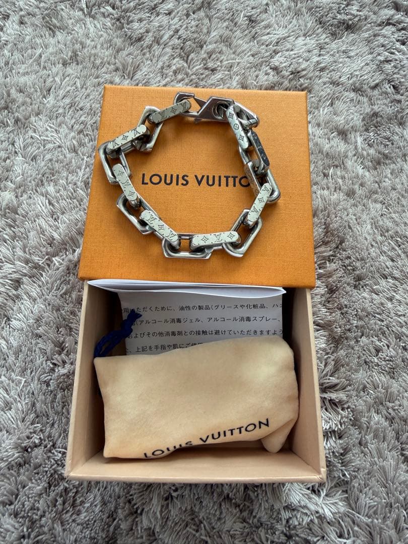 ルイヴィトン　ブレスレット　モノグラムチェーン