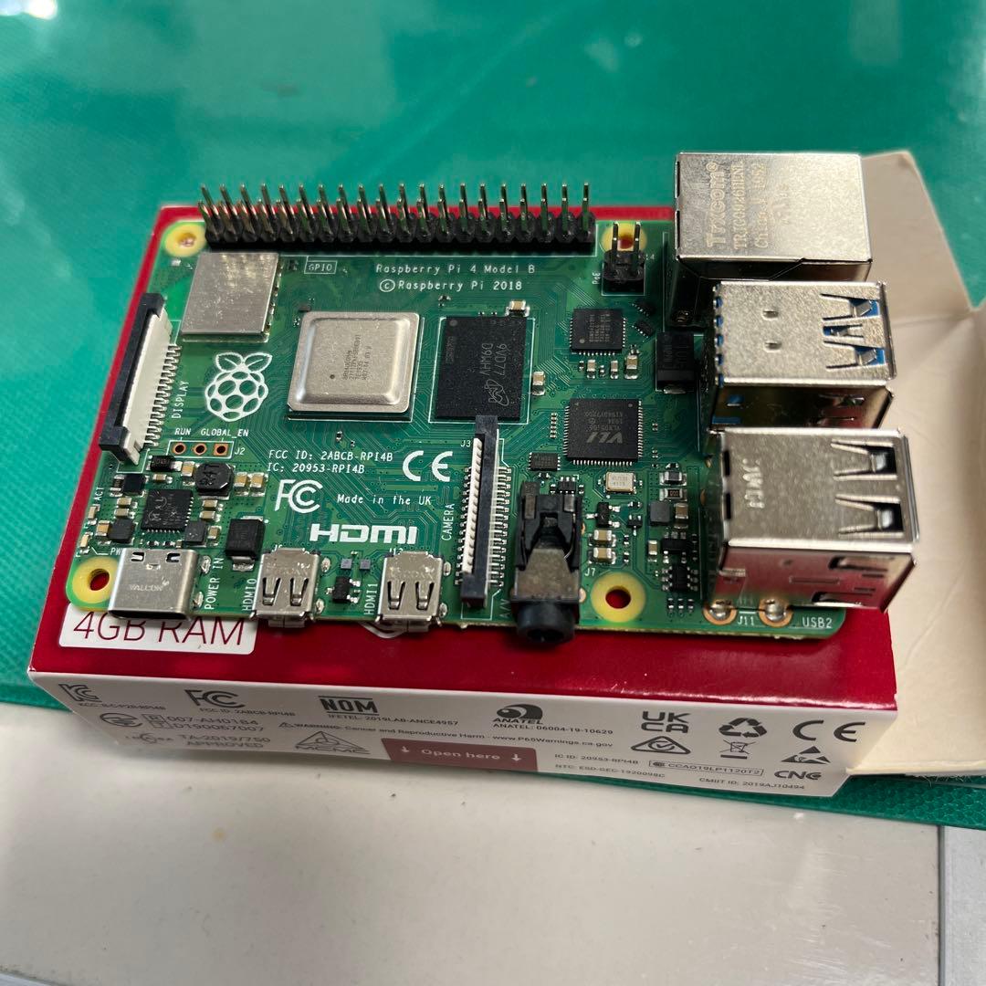 中古　作動確認済み　Raspberry Pi 4 Model B 4GB RAM