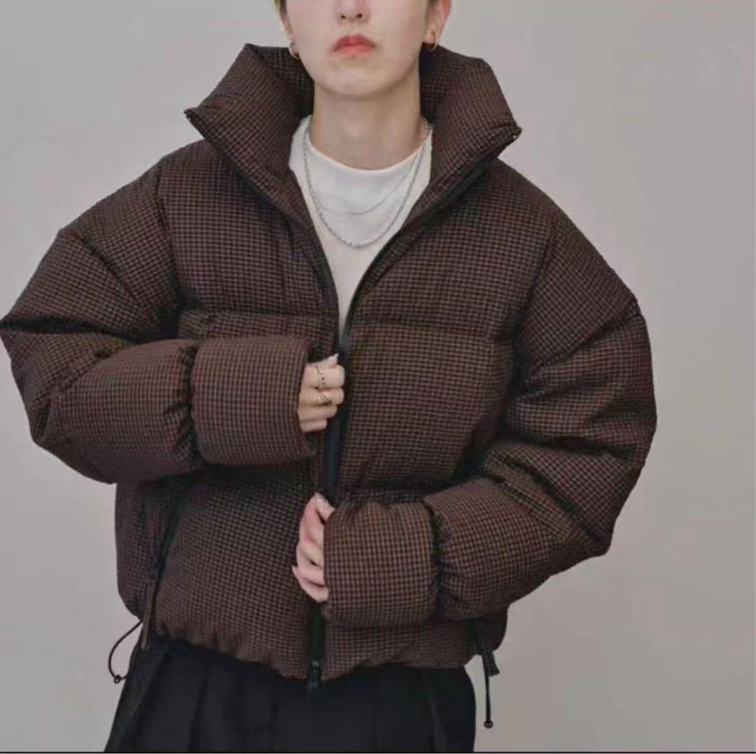 ジャケット・アウター Todayful Check Down Jacket