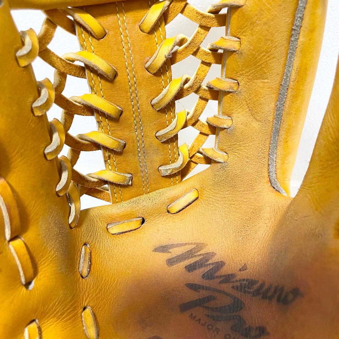 【型抜群】ミズノプロ 即戦力 美品 硬式 内野手用グローブ 良型