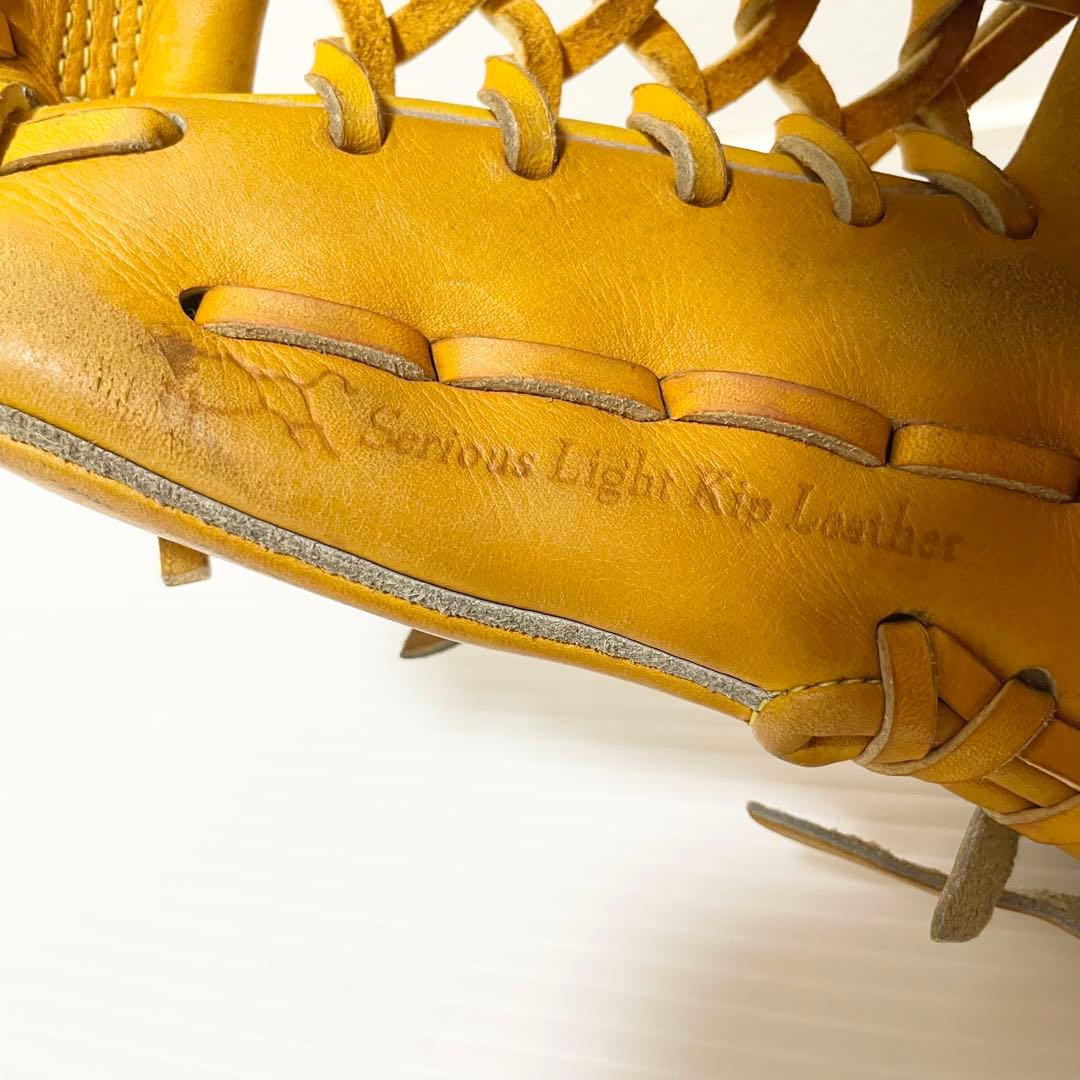 【型抜群】ミズノプロ 即戦力 美品 硬式 内野手用グローブ 良型