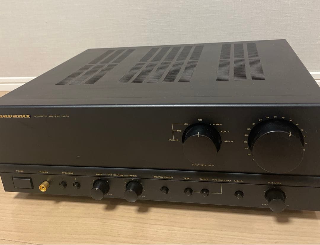 説明書付　Marantz マランツ PM-50 プリメインアンプ