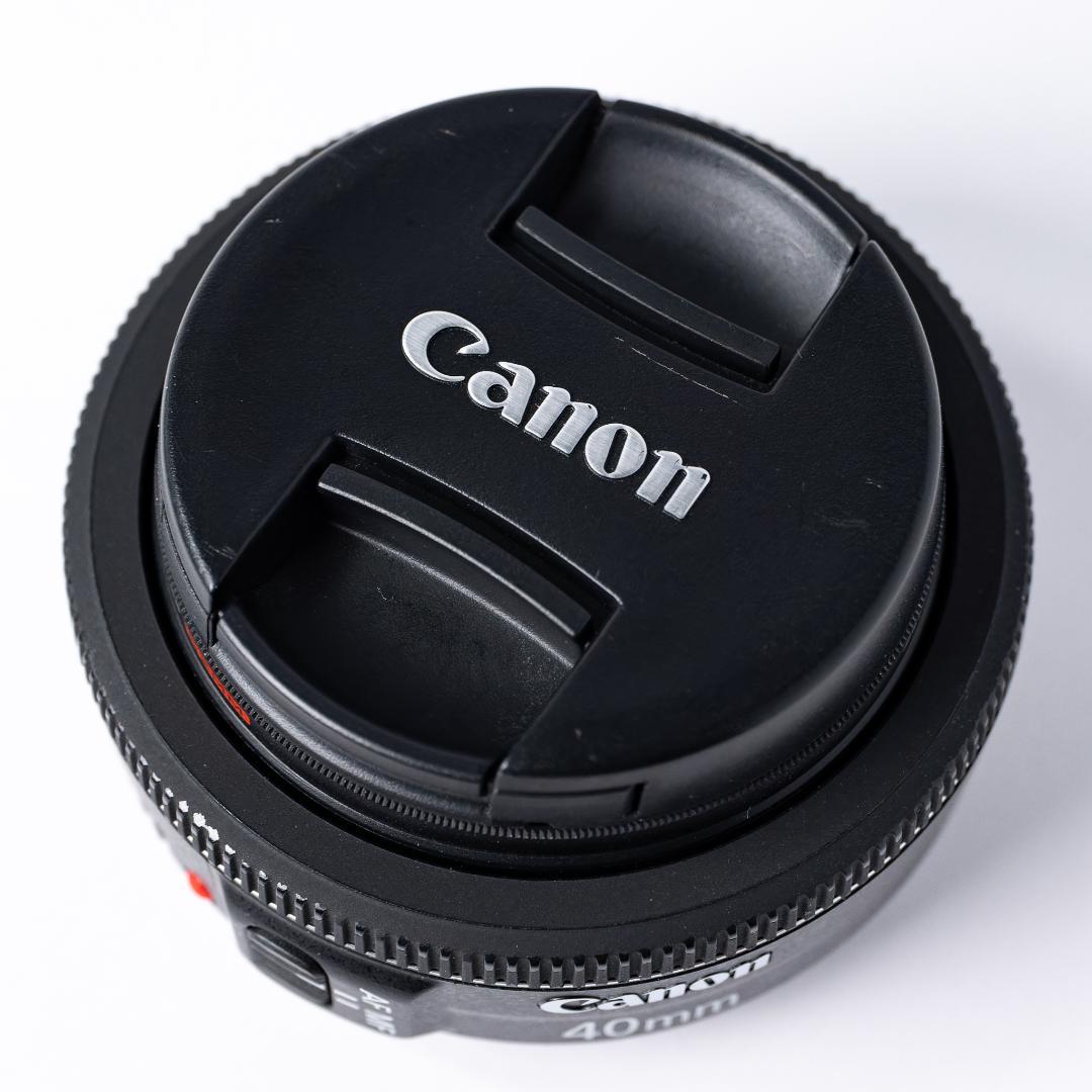 Canon EF40mm F2.8 STM 単焦点レンズ 保護フィルム付き