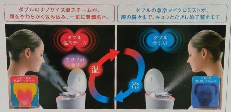 新品☆Panasonicパナソニックスチーマー　 ナノケア　EH-CSA98