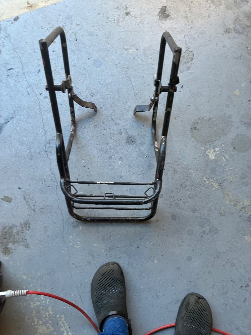 せ*ゅ様 cb400F リアキャリア