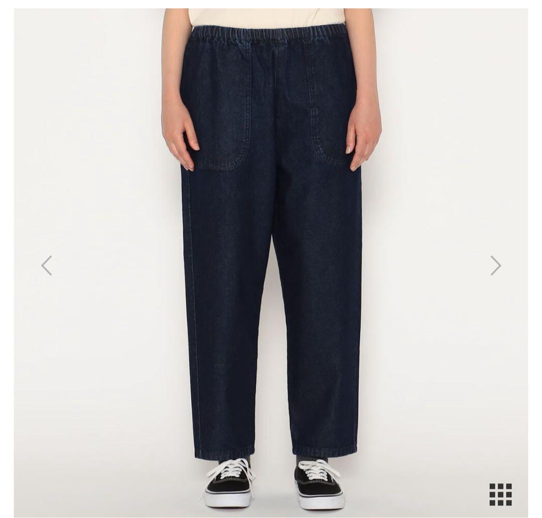 ダントン　DANTON WOMEN'S DENIM EASY PANTS 36