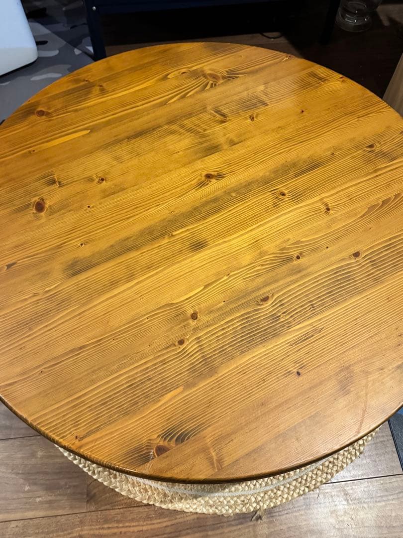 ちゃぶ台　ラウンドテーブル 90/33cm