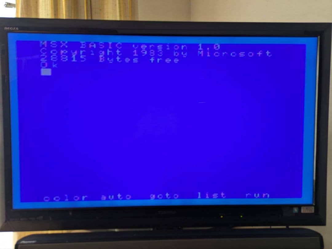 YAMAHA SX-100 ホームパーソナルコンピュータ