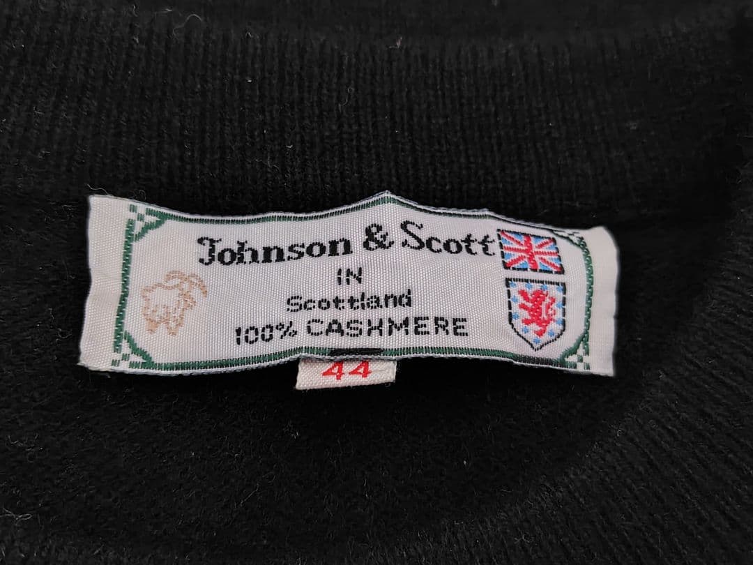 Johnson&Scott わんわん物語 デザイン カシミア100% セーター