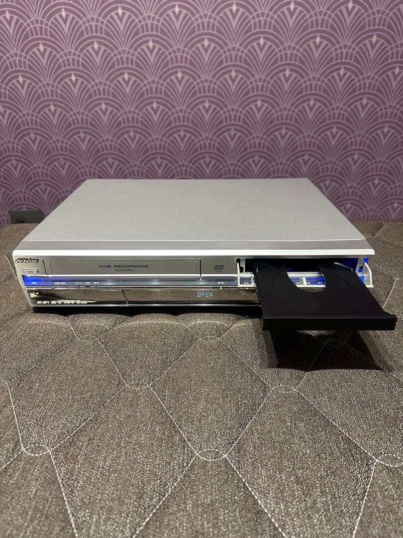【中古】☆希少☆Victorビクター DVD＆VHSレコーダー DR-MF1