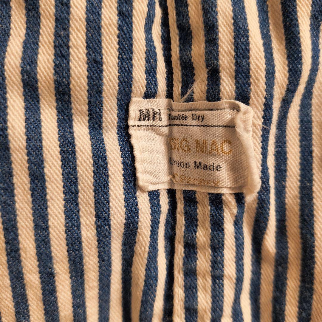 BIGMAC ヒッコリー　オーバオール