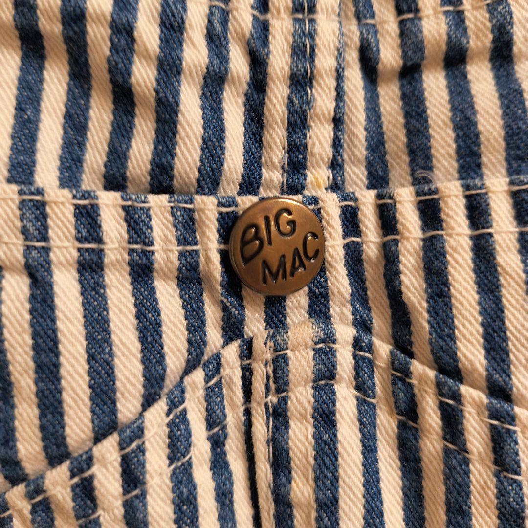 BIGMAC ヒッコリー　オーバオール