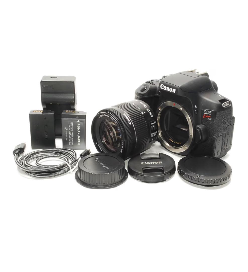 Canon デジタル一眼レフカメラ EOS kiss X8i レンズ18-55