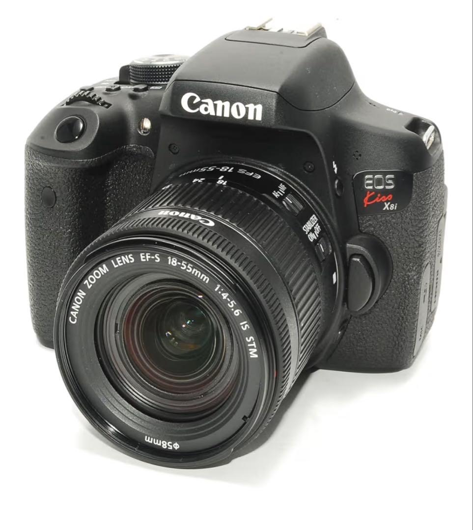 Canon デジタル一眼レフカメラ EOS kiss X8i レンズ18-55