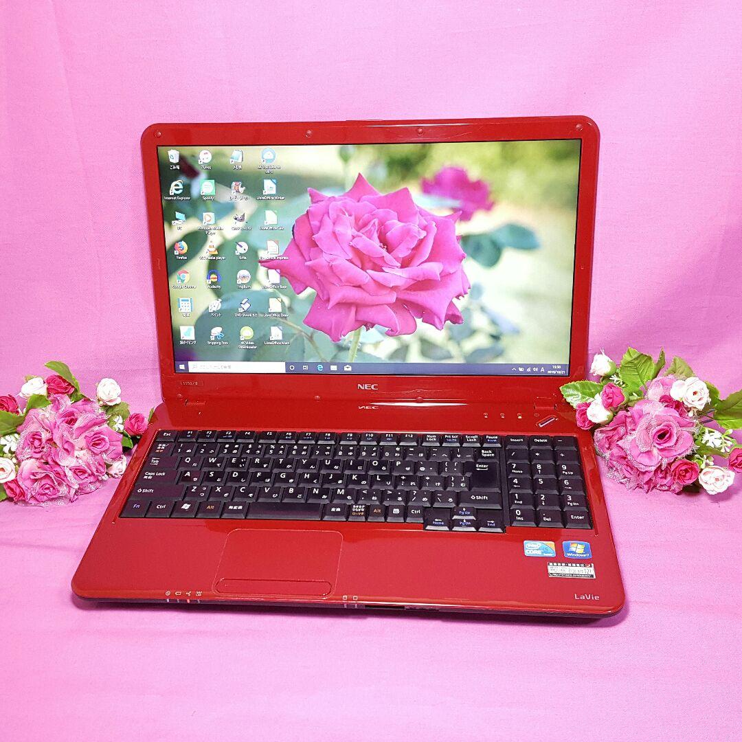 ほのか♪♢WIN10♢大容量♢メモリ4G♢Core-i3&テンキ&オフィス