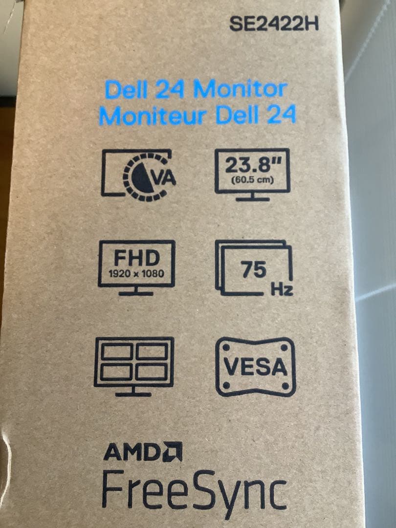 新品未開封 Dell 23.8インチ モニター ディスプレイ SE2422H