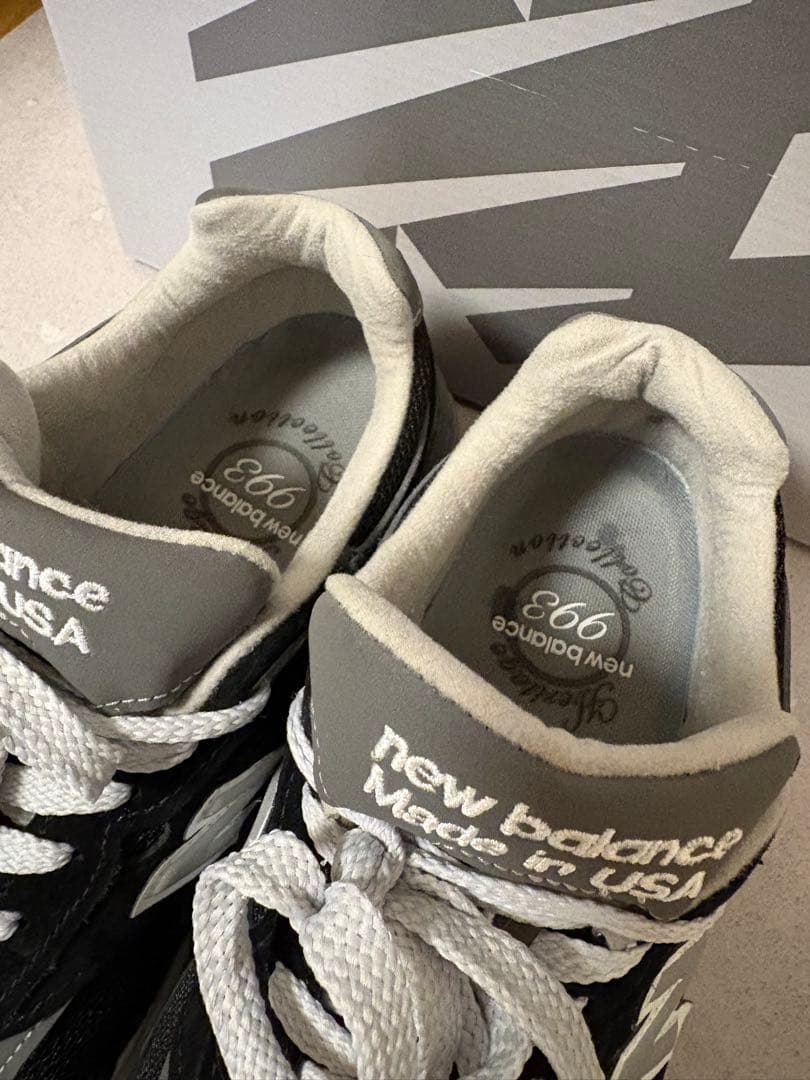 靴 New Balance 993 black 26cm